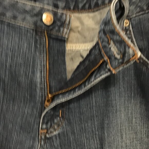 Carhartt Curvy Fit Medium Wash Bootcut Jeans Size 18 - Picture 4 of 11